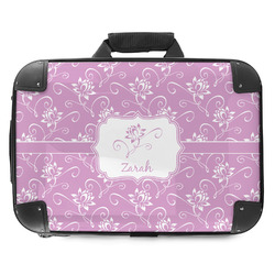 Lotus Flowers Hard Shell Briefcase - 18" (Personalized)