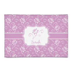 Lotus Flowers 2' x 3' Indoor Area Rug (Personalized)