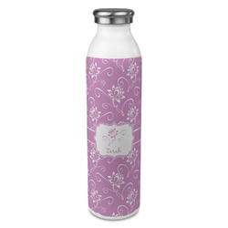 Lotus Flowers 20oz Stainless Steel Water Bottle - Full Print (Personalized)
