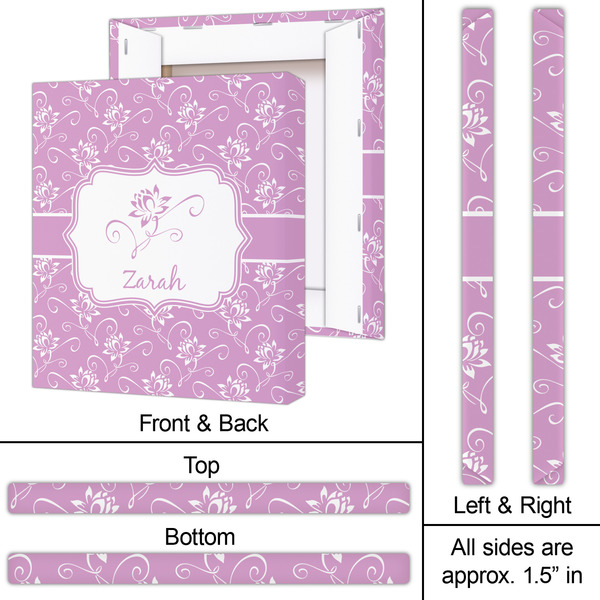 Lotus Flowers 20x24 - Canvas Print - Approval