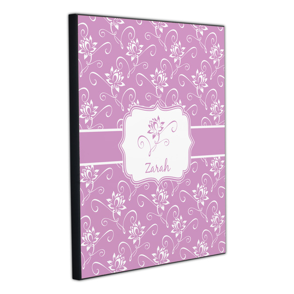 Lotus Flowers 20x24 Wood Print - Angle View