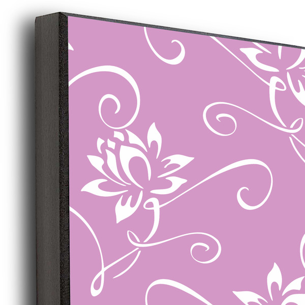 Lotus Flowers 20x24 Wood Print - Closeup