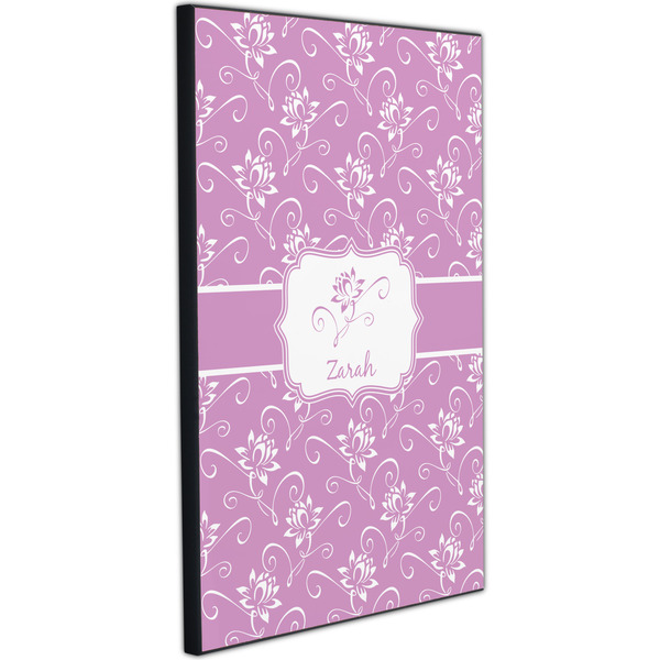 Lotus Flowers 20x30 Wood Print - Angle View