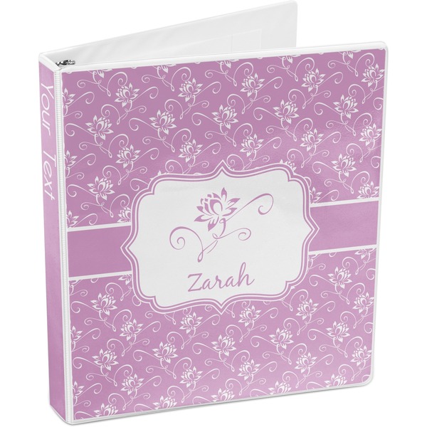 Lotus Flowers 3-Ring Binder 3/4 - Main
