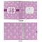 Lotus Flowers 3 Ring Binders - Full Wrap - 1" - APPROVAL