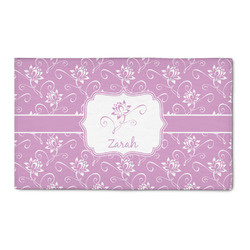 Lotus Flowers 3' x 5' Indoor Area Rug (Personalized)