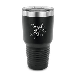 Lotus Flowers 30 oz Stainless Steel Tumbler (Personalized)