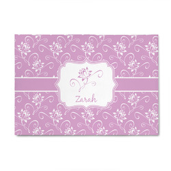 Lotus Flowers 4' x 6' Indoor Area Rug (Personalized)