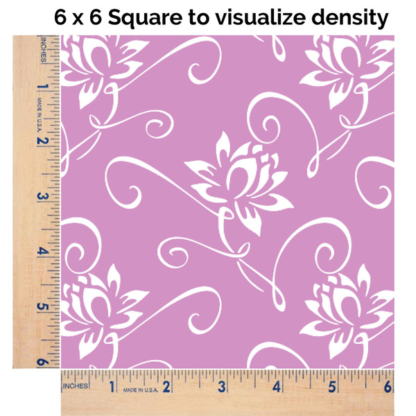 Lotus Flowers 6x6 Swatch of Fabric