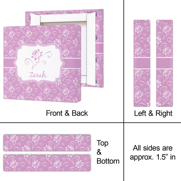 Lotus Flowers 8x8 - Canvas Print - Approval