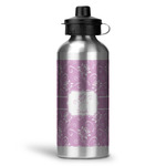 Lotus Flowers Water Bottle - Aluminum - 20 oz (Personalized)