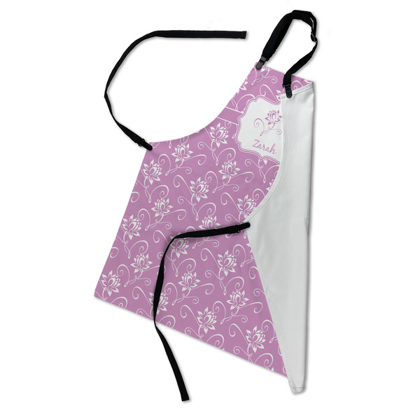 Lotus Flowers Apron - Folded