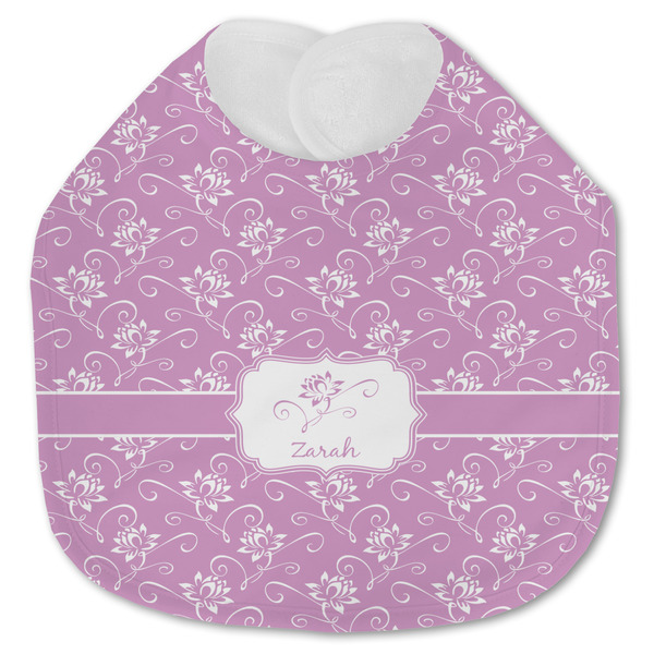 Lotus Flowers Baby Bib - AFT closed