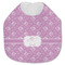 Lotus Flowers Jersey Knit Baby Bib w/ Name or Text