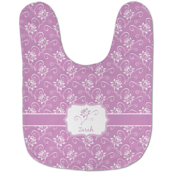 Lotus Flowers Baby Bib - AFT flat