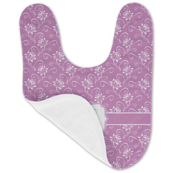 Lotus Flowers Baby Bib - AFT folded