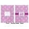 Lotus Flowers Baby Blanket (Double Sided - Printed Front and Back)