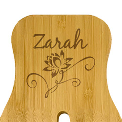 Lotus Flowers Bamboo Salad Mixing Hand (Personalized)