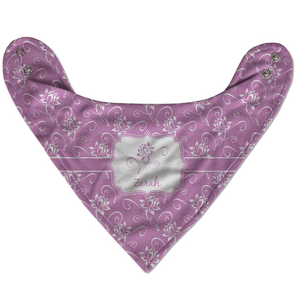 Lotus Flowers Bandana Flat Approval
