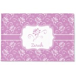 Lotus Flowers Woven Mat (Personalized)