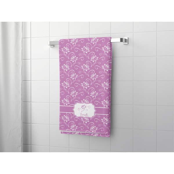 Lotus Flowers Bath Towel - LIFESTYLE