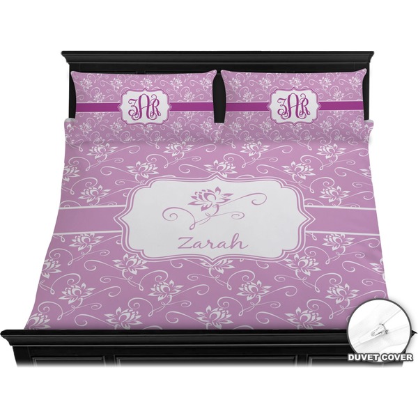 Lotus Flowers Bedding Set (King) - Duvet