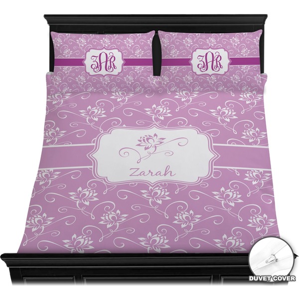 Lotus Flowers Bedding Set (Queen) - Duvet