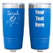 Lotus Flowers Blue Polar Camel Tumbler - 20oz - Double Sided - Approval