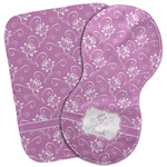 Lotus Flowers Burp Cloth (Personalized)