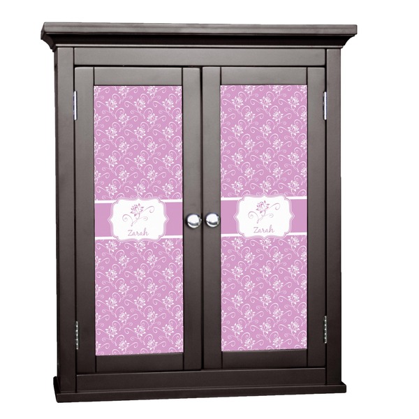 Custom Lotus Flowers Cabinet Decal - Small (Personalized)