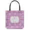 Lotus Flowers Canvas Tote Bag - Small - 13"x13" (Personalized)