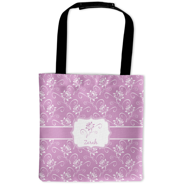 Custom Lotus Flowers Auto Back Seat Organizer Bag (Personalized)