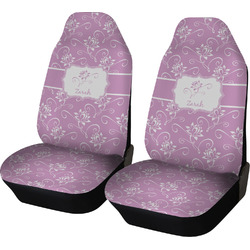 Lotus Flowers Car Seat Covers (Set of Two) (Personalized)