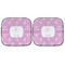 Lotus Flowers Car Sun Shades - FRONT