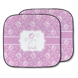 Lotus Flowers Car Sun Shade - Two Piece (Personalized)