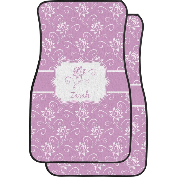 Custom Lotus Flowers Car Floor Mats (Personalized)
