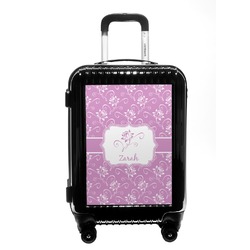 Lotus Flowers Carry On Hard Shell Suitcase (Personalized)