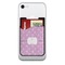 Lotus Flowers Cell Phone Credit Card Holder w/ Phone