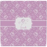 Lotus Flowers Ceramic Tile Hot Pad (Personalized)