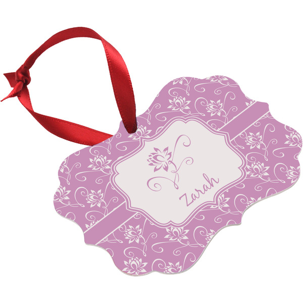 Lotus Flowers Christmas Ornament