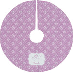 Lotus Flowers Tree Skirt (Personalized)