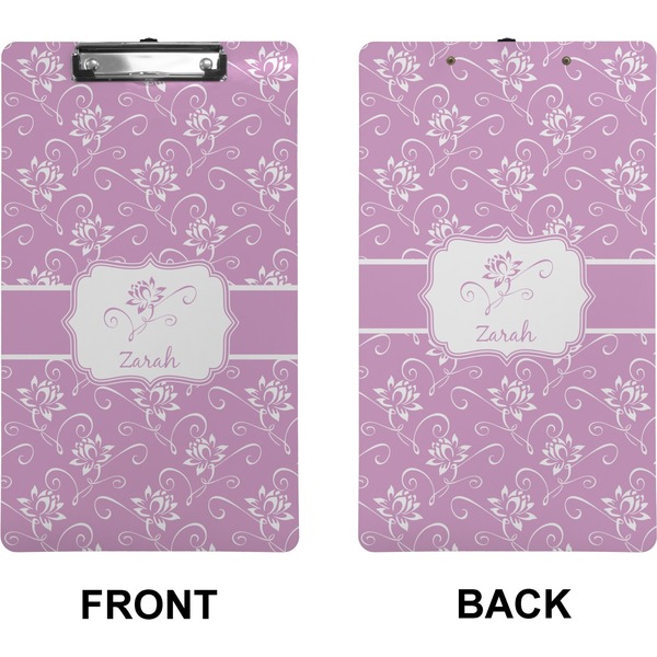 Lotus Flowers Clipboard (Legal) (Front + Back)