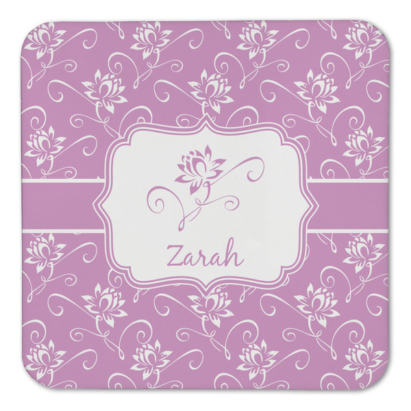 Lotus Flowers Coaster Set - FRONT (one)