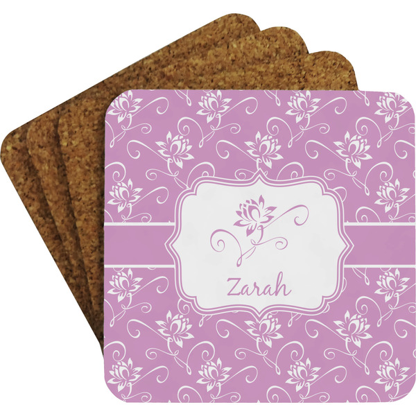 Lotus Flowers Coaster Set (Personalized)