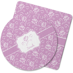 Lotus Flowers Rubber Backed Coaster (Personalized)