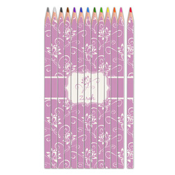 Lotus Flowers Colored Pencils (Personalized)