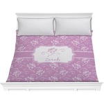 Lotus Flowers Comforter - King (Personalized)