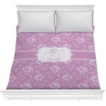Lotus Flowers Comforter - Full / Queen (Personalized)