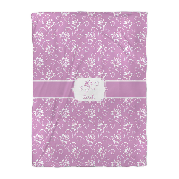 Lotus Flowers Comforter - Twin XL - Front