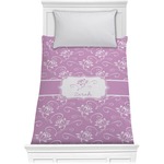 Lotus Flowers Comforter - Twin XL (Personalized)